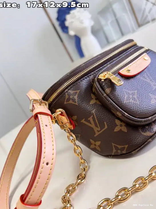 AAA Replica Ru BUMBAG-17-12-9.5CM LOUIS VUITTON MINI 0525
